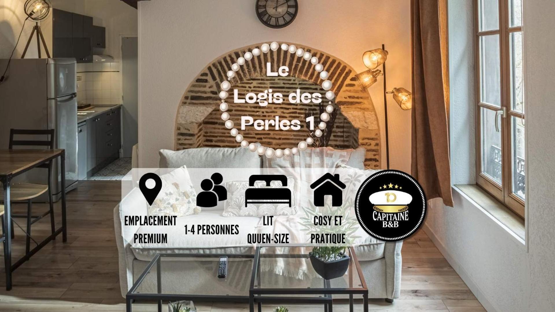 Le Logis Des Perles 1 - Emplacement Ideal - 4 Pers Troyes Exterior foto
